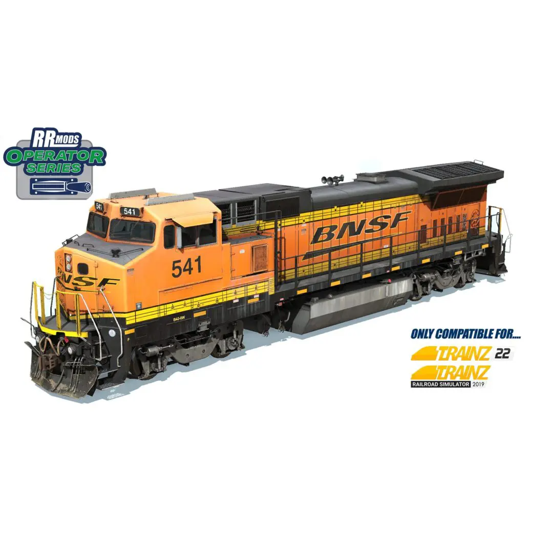 BNSF H3 B40 8W 500 599 Virtual Railroad Mods