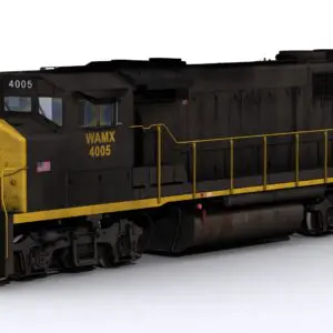 yellow and black engine