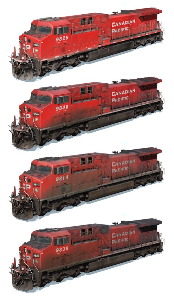 4 orange engines