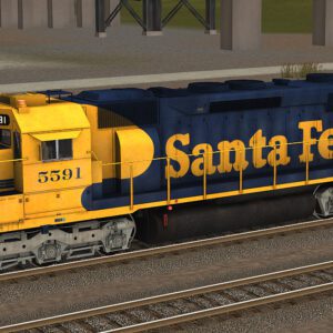 ATSF SD45 EMD Locomotive Image