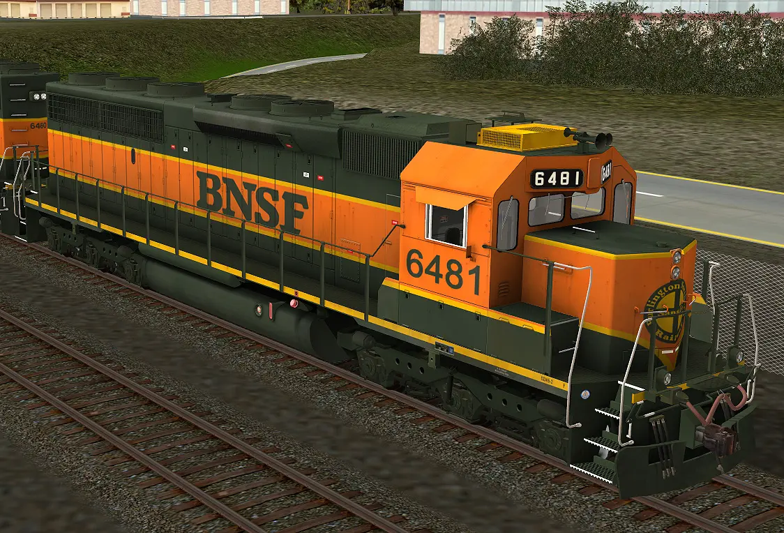 BNSF H2 SD45 2 EMD Locomotive Image