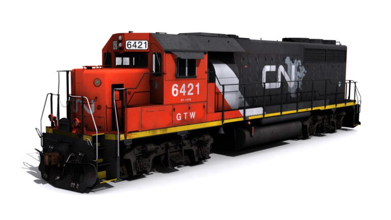 CN exGTW GP40-2 - Virtual Railroad Mods