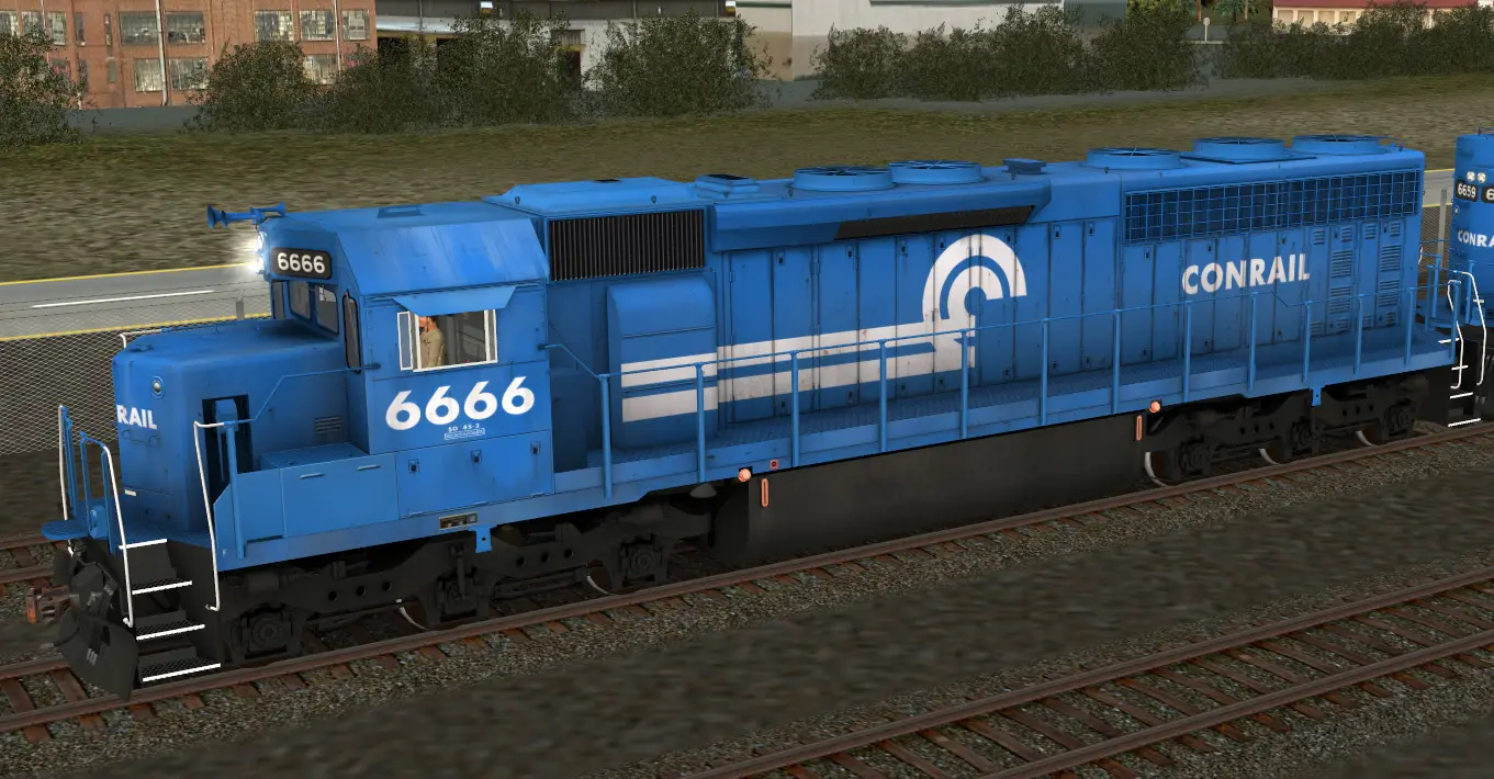 CONRAIL EX EL SD45 2 Locomotive Image