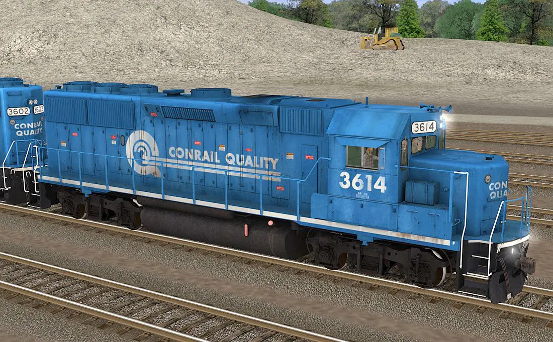 The conrail quality a digital scale rail engine