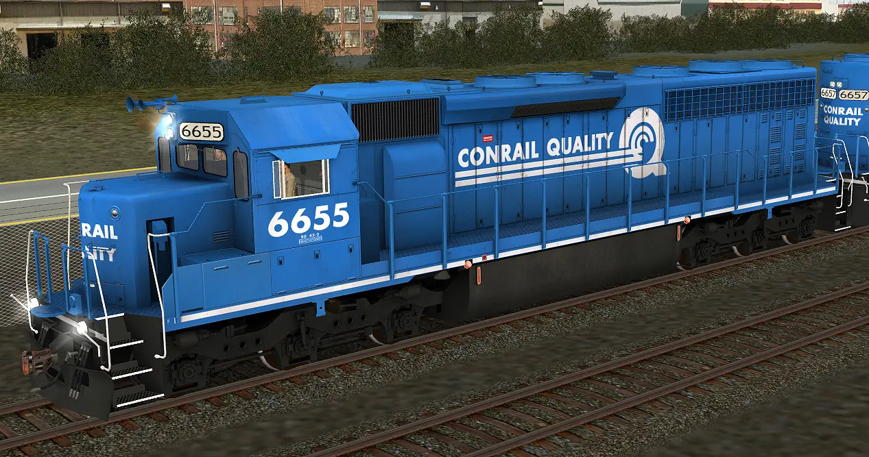 CONRAIL QUALITY SD45 2 Locomotive Image