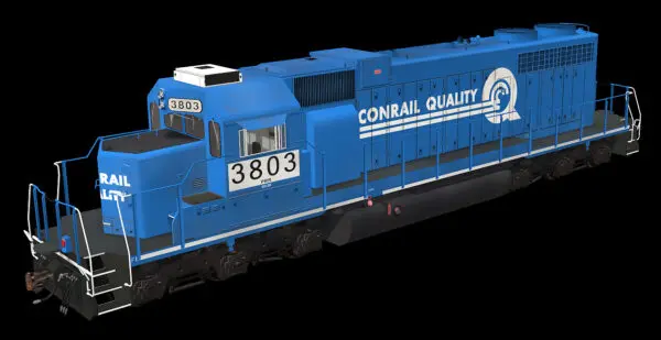 CONRAIL QUALITY SD38 EMD Locomotive Image