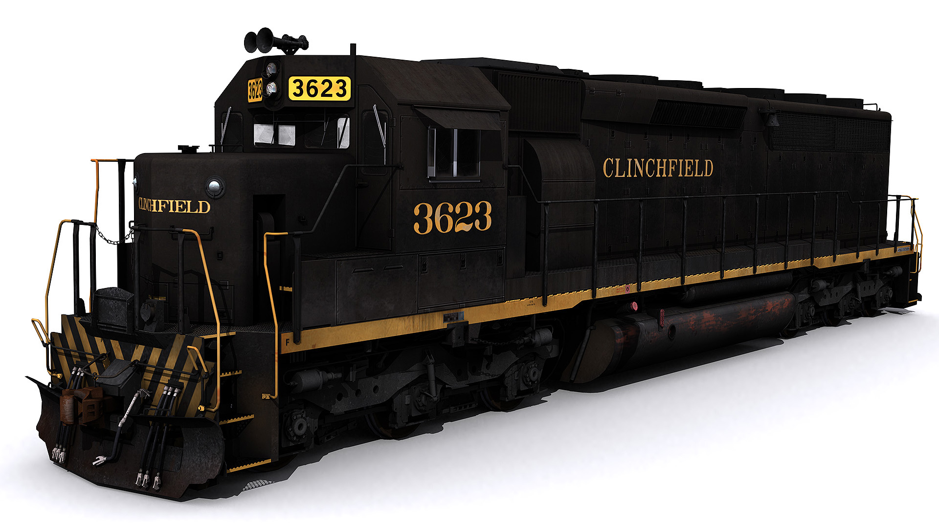 CLINCHFIELD RAILROAD SD45 2 Locomotive Image