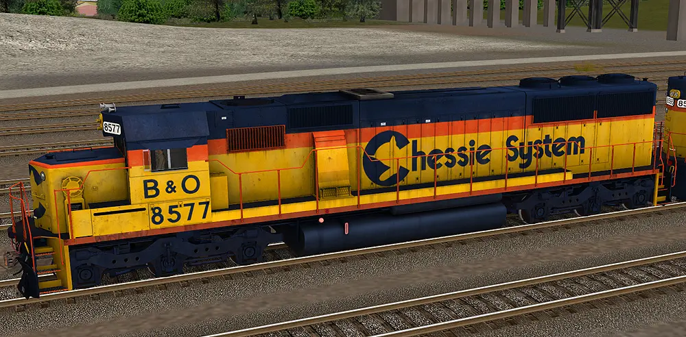 CHESSIE SYSTEM SD50 EMD Locomotive Image