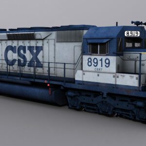 CSX B SD45 EMD Locomotive Image