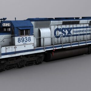 CSX S T SD45 EMD Locomotive Image