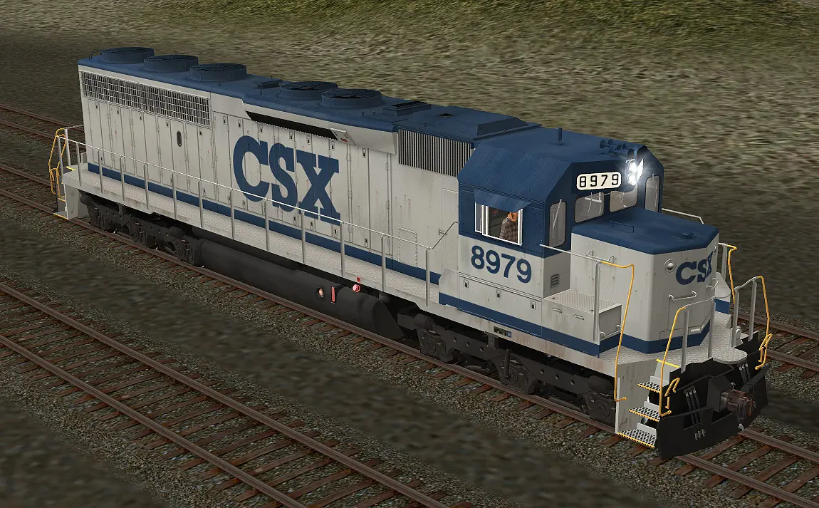 CSX S SD45 2 EMD Locomotive Image