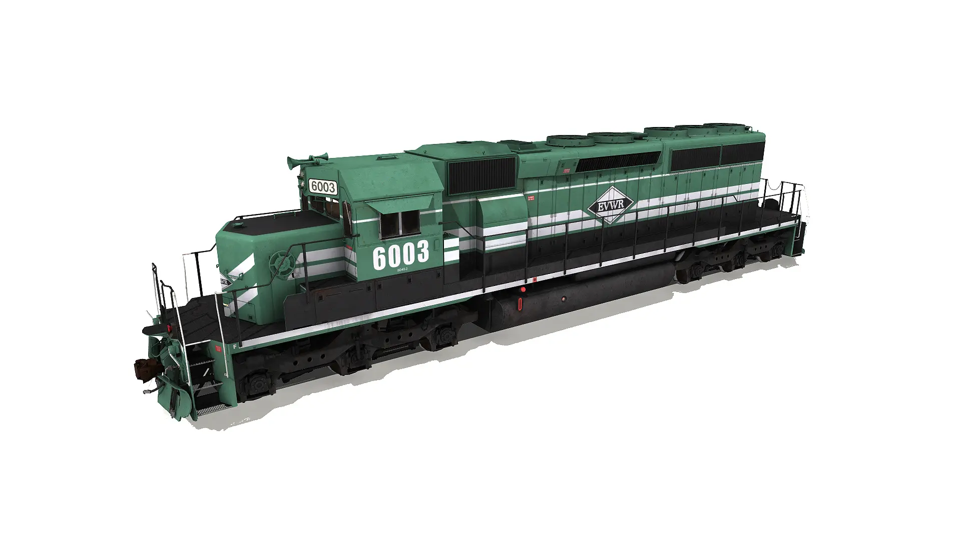 Green evwr sd, a rail engine