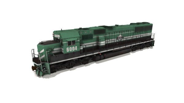 The Green evwr sd, a rail engine