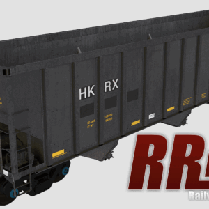 Hkrx fca three bay open hopper for rail works