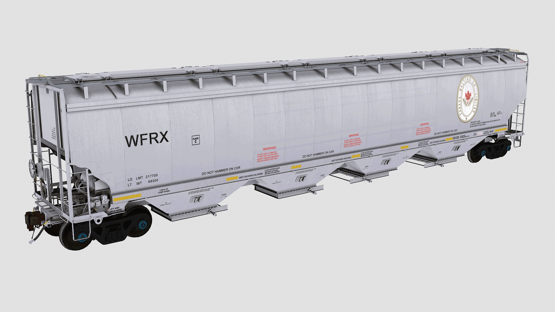 Wfrx is a prototype scaled model