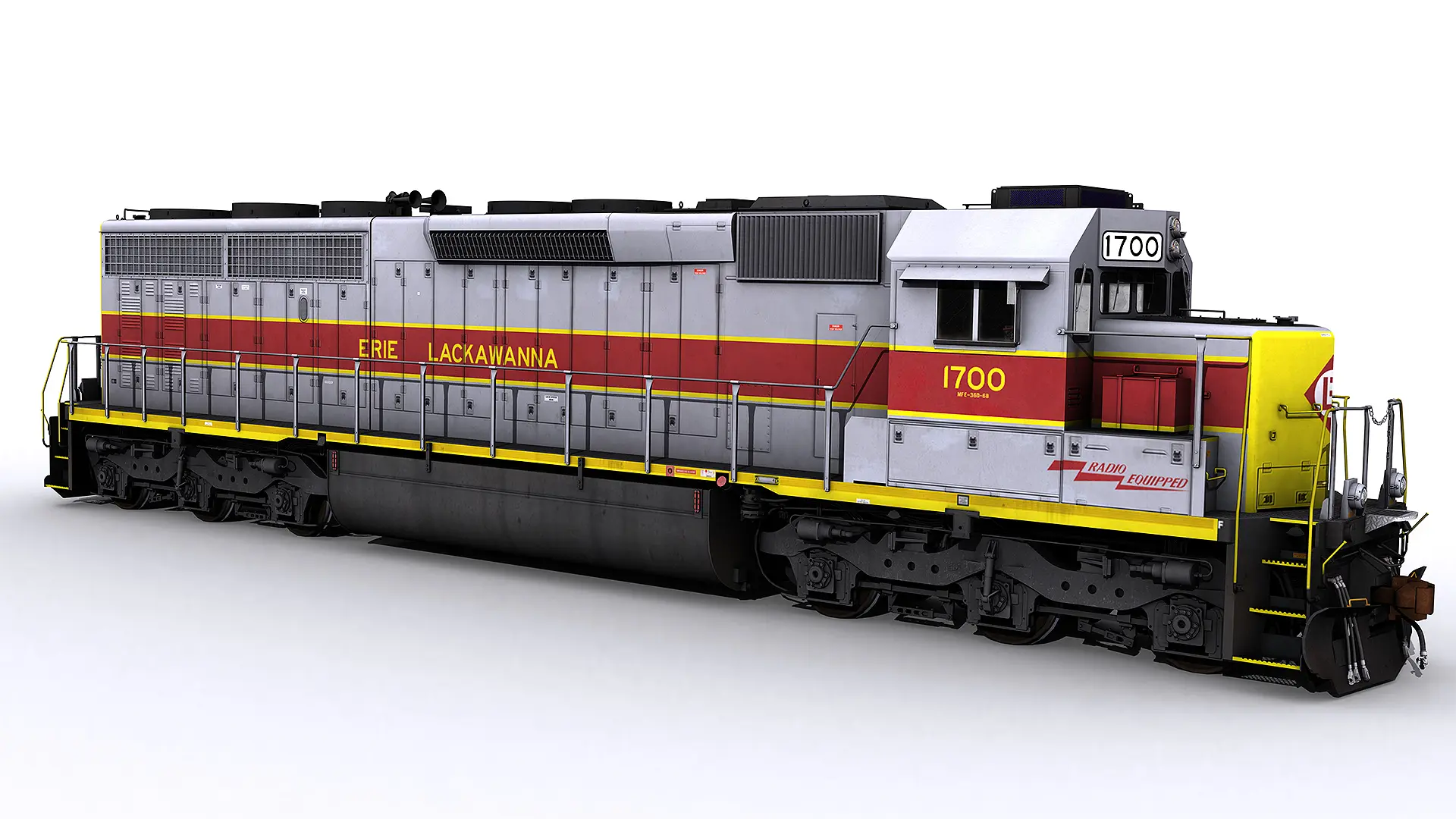 A powerful rail engine belongs to RRMODS