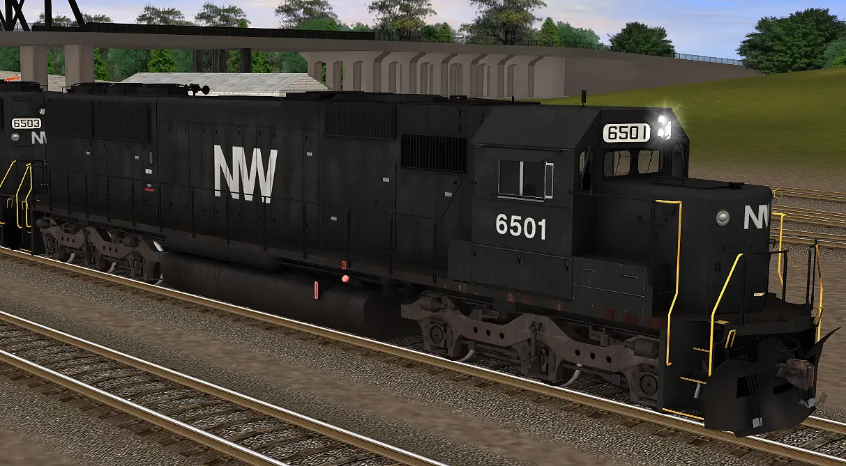 6501 NW SD50 EMD Locomotive Image