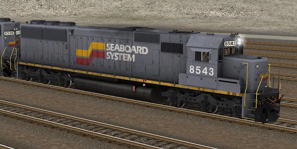 8543 SBD SD50 EMD Locomotive Image