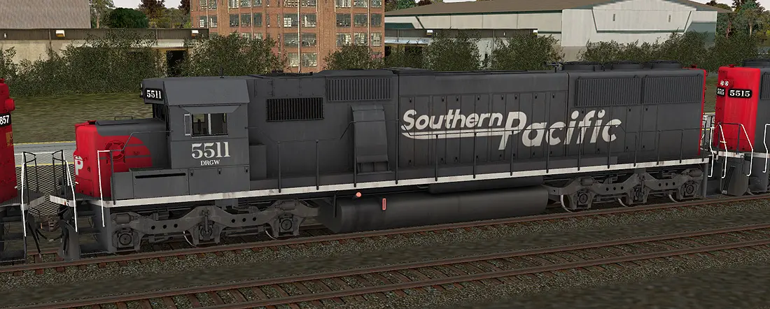 SOUTHERN PACIFIC SD50 EMD Locomotive Image