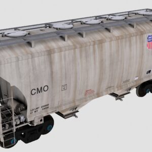 A two bay covered hopper is cmo