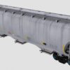 The cf trinty three bay covered hopper