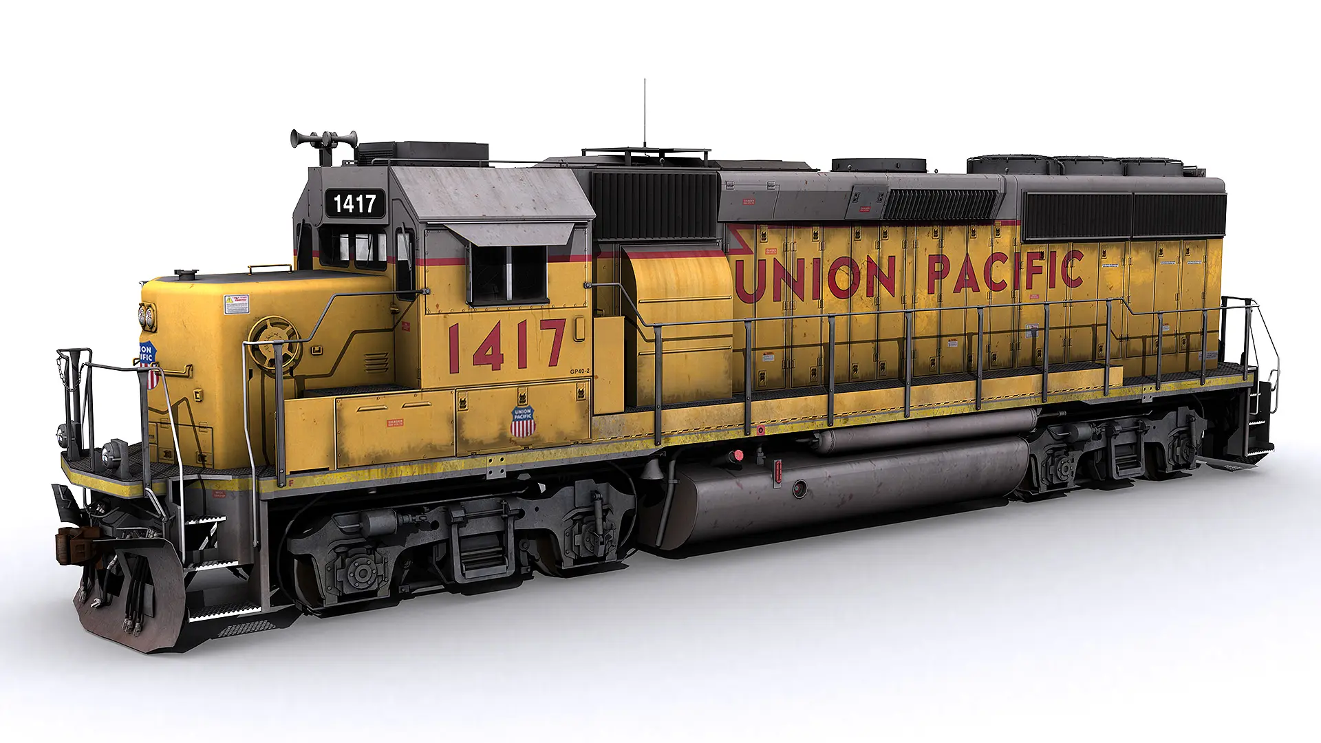 Union Pacific is a prototype engine model