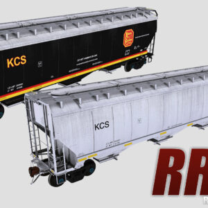 KCS Pack Greenbrier 5188cf covered hopper Railworks