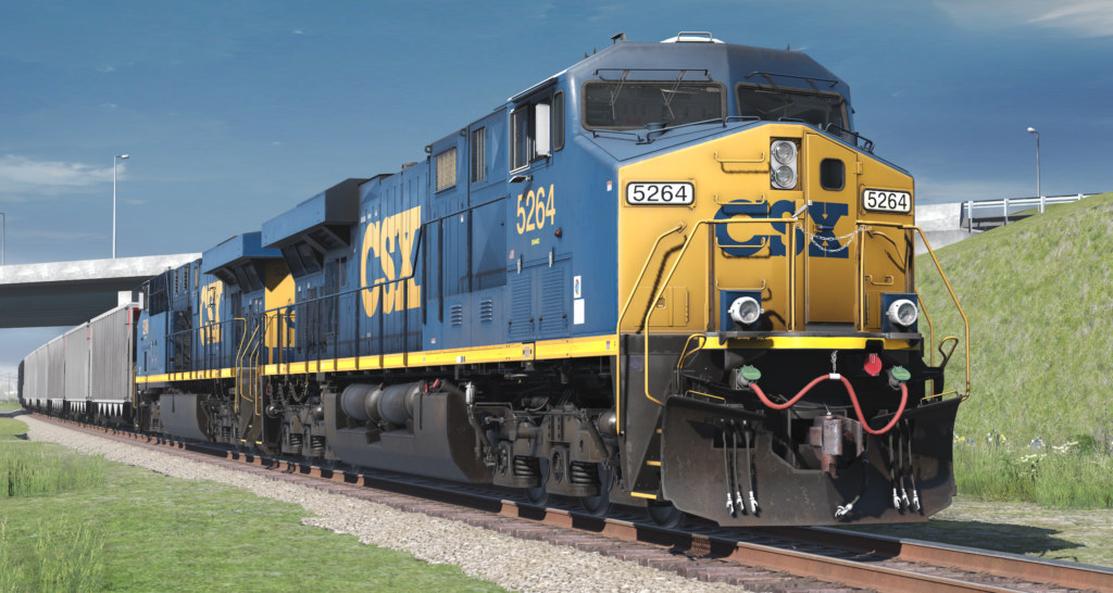 CSX ES40DC 5200-5299 YN3 - Virtual Railroad Mods