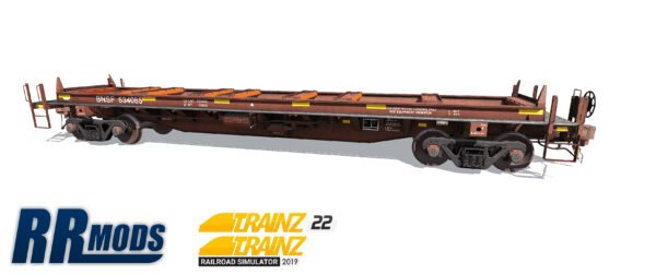 BNSF 534080-534095, 537000-537049 Alstom Coil Cars