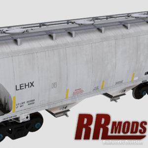 LEHX Trinity 2-Bay Covered Hopper Railworks