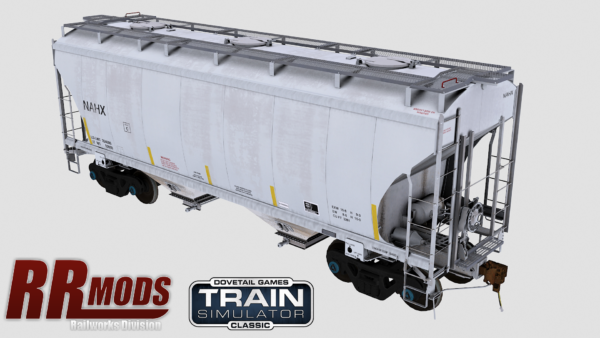 NAHX Trinity 2-Bay Covered Hopper Railworks