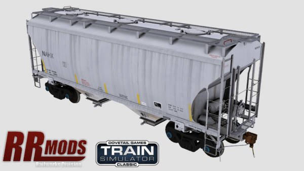 NAHX Trinity 2-Bay Covered Hopper Railworks