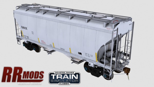 NAHX Trinity 2-Bay Covered Hopper Railworks