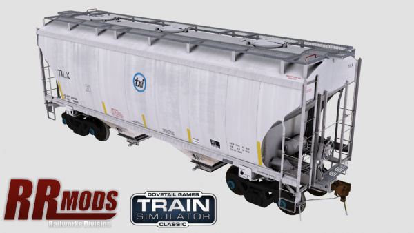 TILX Trinity 2-Bay Covered Hopper Railworks