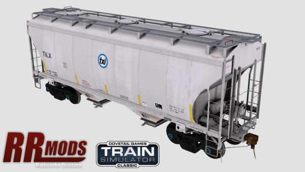 TILX Trinity 2-Bay Covered Hopper Railworks