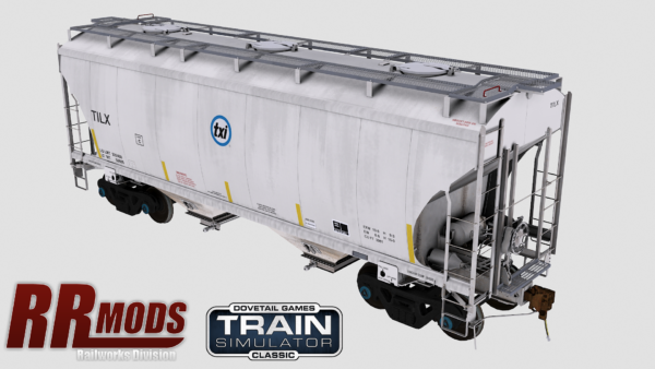 TILX Trinity 2-Bay Covered Hopper Railworks