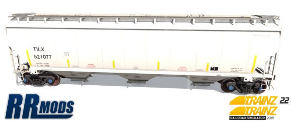 TILX 521001-521085 5201cf 3-Bay Covered Hopper