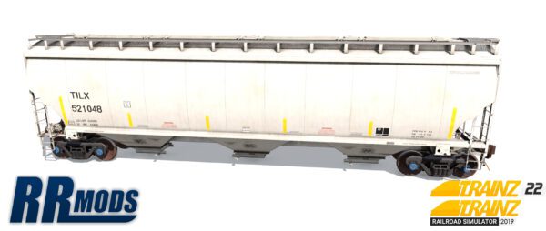 TILX 521001-521085 5201cf 3-Bay Covered Hopper