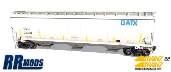 CMO 22100-22499 5201cf 3-Bay Covered Hopper