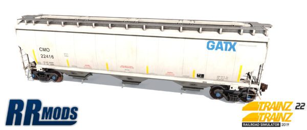 CMO 22100-22499 5201cf 3-Bay Covered Hopper