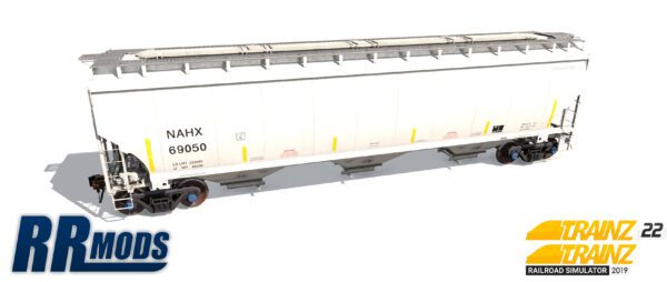 NAHX 69000-69099 5201cf 3-Bay Covered Hopper