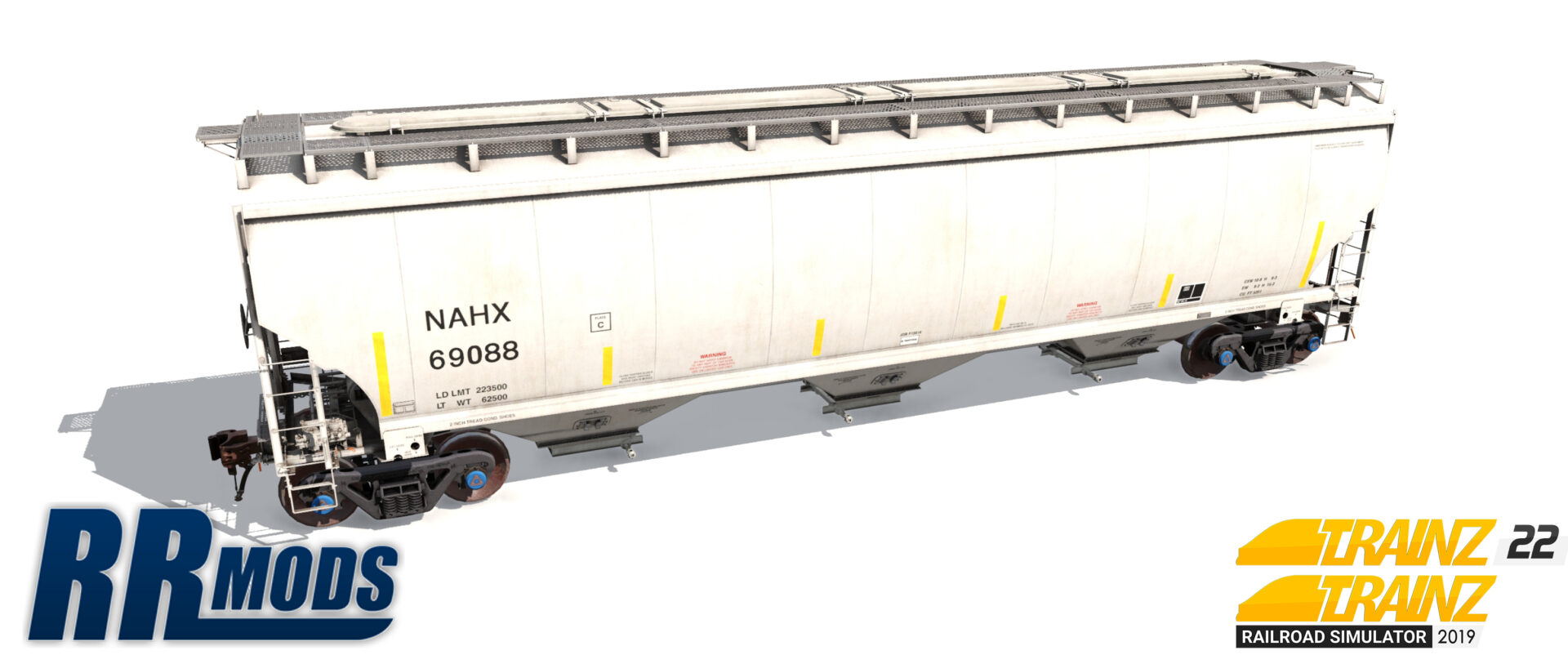 NAHX 69000-69099 5201cf 3-Bay Covered Hopper