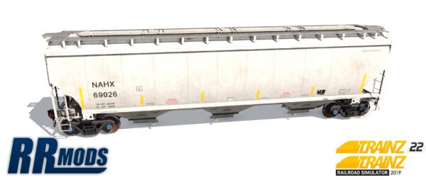 NAHX 69000-69099 5201cf 3-Bay Covered Hopper