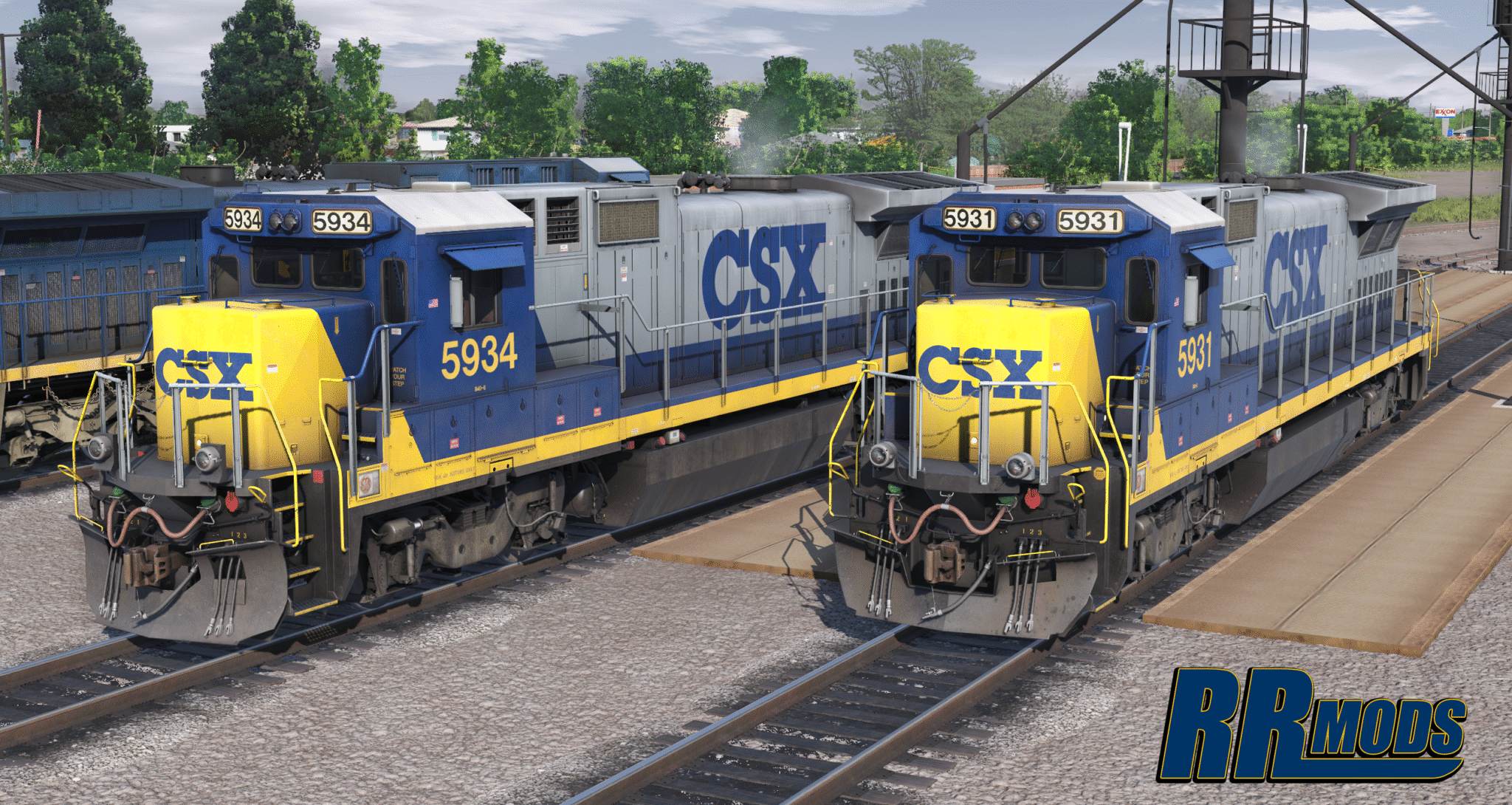 CSX B40-8 5930-5949 YN2 Pack (EX-NYSW) - Virtual Railroad Mods
