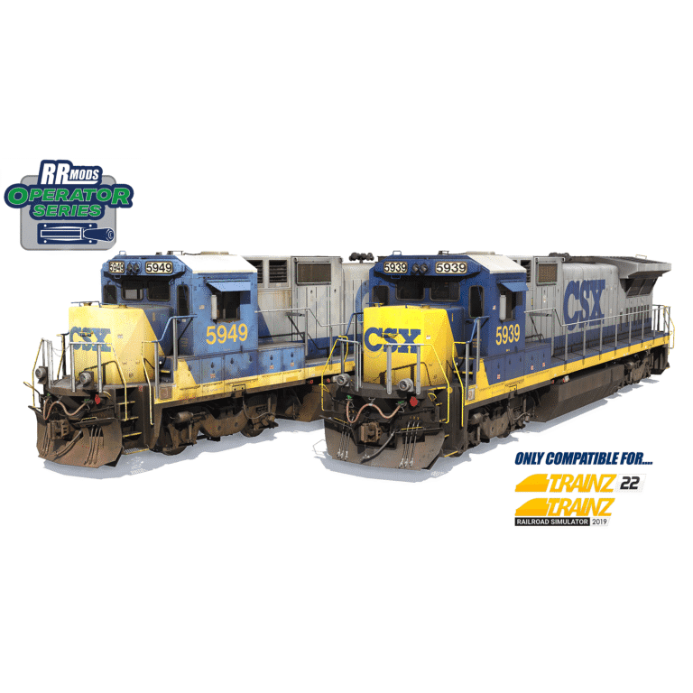 CSX B40-8 5930-5949 YN2 Pack (EX-NYSW) - Virtual Railroad Mods