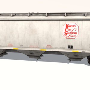 KCS 288015-288564 5201cf 3-Bay Covered Hopper