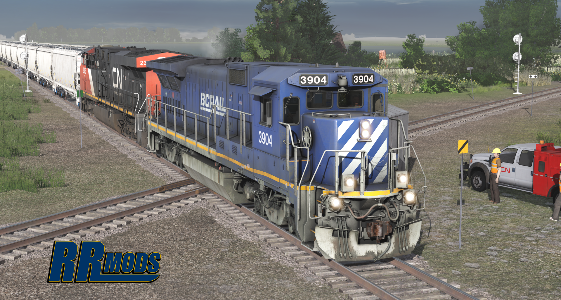 BC Rail B39-8E 3904-3911 - Image 2