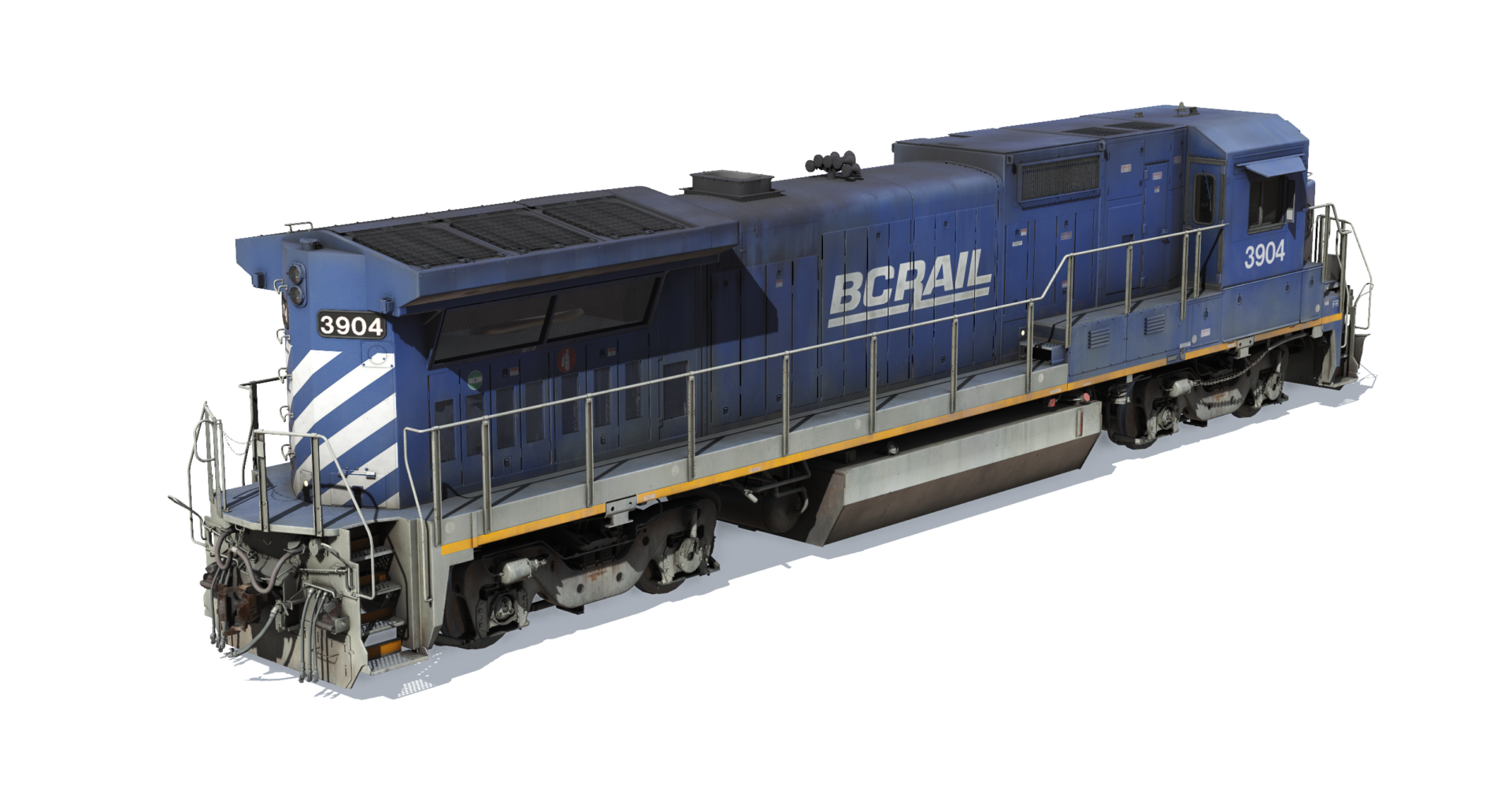 BC Rail B39-8E 3904-3911 - Image 9