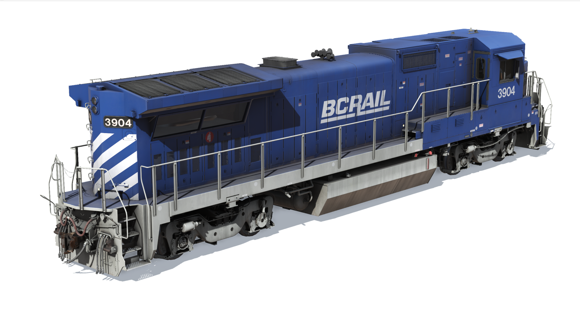 BC Rail B39-8E 3904-3911 - Image 10